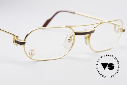Cartier MUST Laque - S 80's Luxury Frame Gold-Plated, 22ct gold-plated frame (like all old Cartier originals), Made for Men and Women