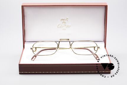 Cartier Demi Lune LC Limited Luxury Glasses, unworn with orig. packing (hard to find in this condition), Made for Men