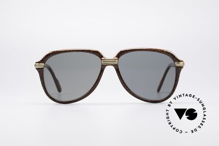 Cartier Vitesse - L Luxury Aviator Shades, frame with flexible spring hinges in LARGE size 60/15, Made for Men