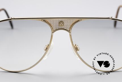 St. Moritz 401 Rare Jupiter Sunglasses, with light gradient mineral lenses: also wearable at night, Made for Men