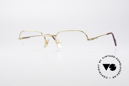 Cartier Ascot Semi Rimless Eyeglasses, luxury CARTIER eyeglasses of the "Semi Rimless Series', Made for Men and Women