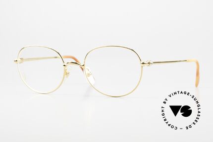 Cartier Antares - S Round 90's Luxury Eyewear Details