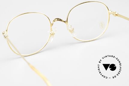 Cartier Antares - S Round 90's Luxury Eyewear, orig. demo lenses should be replaced with prescriptions, Made for Men and Women