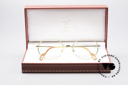Cartier Antares - S Round 90's Luxury Eyewear, Size: small, Made for Men and Women