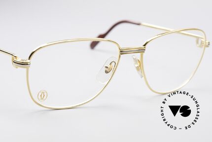 Cartier Courcelles 90's Luxury Vintage Specs, unworn with original packing (rare in this condition), Made for Men