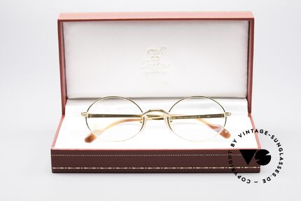 Cartier Sorbonne Oval Luxury Eyeglasses, unworn with orig. packing (seldom in this condition), Made for Men and Women