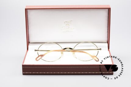 Cartier Sorbonne Oval Luxury Eyeglasses, NO retro eyewear, but an authentic old 90's original!, Made for Men and Women