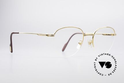 Cartier Colisee Round Luxury Eyeglasses, luxury Cartier half-frame, -lightweight and flexible, Made for Men and Women