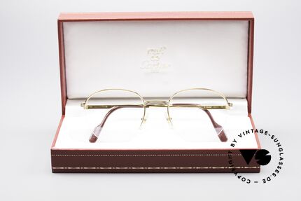Cartier Colisee Round Luxury Eyeglasses, functionality & pure lifestyle (Colisee = Colosseum), Made for Men and Women