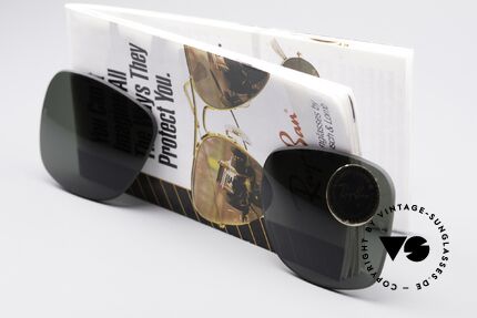 Ray Ban Wayfarer I Lenses B&L USA Mineral Lens, heat-treated (impact-resistant & scratch-resistant), Made for Men and Women