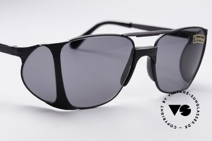 Persol 009 Ratti VIP 4lenses Nasa Shades, MODEL VIP = matt black special edition from the 80s, Made for Men