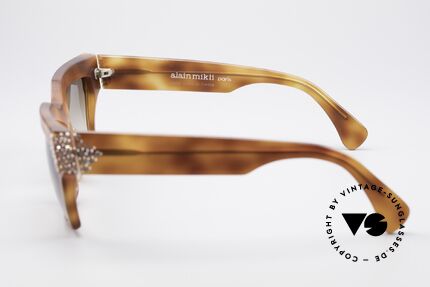 Alain Mikli 318 / 053 80's Gem Designer Sunglasses, unworn; one of a kind (like all our rare vintage shades), Made for Women