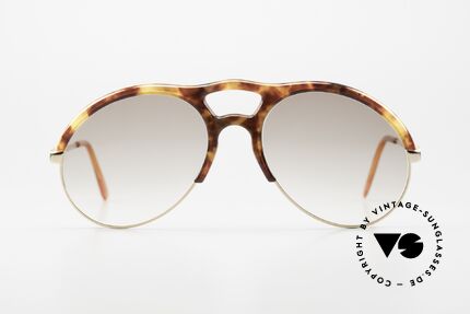 Bugatti 64900 Tortoise Optic 80's Glasses, noble tortoise-optic (true rarity from the early 80's), Made for Men