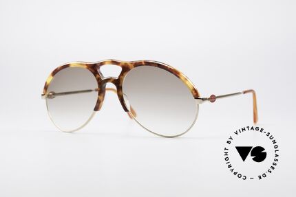 Bugatti 64900 Tortoise Optic 80's Glasses Details