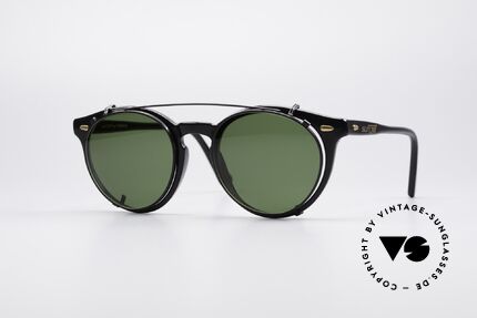Carrera 5256 Clip Johnny Depp Style, timeless vintage Carrera Sunjet frame with sun clip, Made for Men and Women