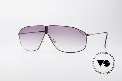 Carrera 5438 Extraordinary Aviator Design, elegant Carrera designer sunglasses from the early 90's, Made for Men