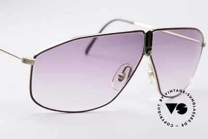 Carrera 5438 Extraordinary Aviator Design, 2 sets of lenses (purple-gradient & light brown gradient), Made for Men