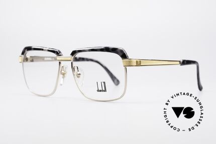 Dunhill 6100 Gold Doublé Vintage Frame, this Dunhill model is at the top of the eyewear sector, Made for Men