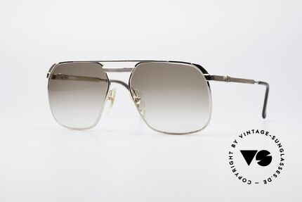 Dunhill 6011 Gold Plated 80's Sunglasses, noble DUNHILL vintage 80's sunglasses for gentlemen, Made for Men