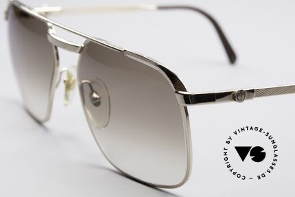 Dunhill 6011 Gold Plated 80's Sunglasses, 'barley': hundreds of minute facets to give a soft sheen, Made for Men