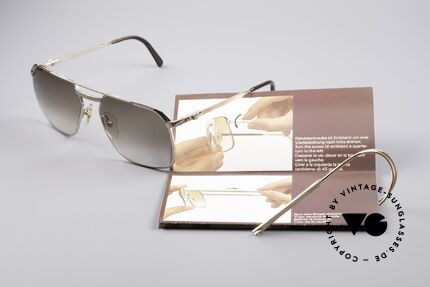 Dunhill 6011 Gold Plated 80's Sunglasses, Size: medium, Made for Men