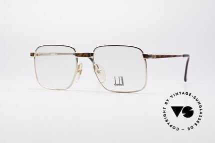 Dunhill 6057 Chinese Lacquer Frame, noble and very rare Dunhill eyeglasses from 1988, Made for Men