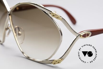 Christian Dior 2056 80's Shades Special Edition, rare special edition with extra frame ornamentation, Made for Women