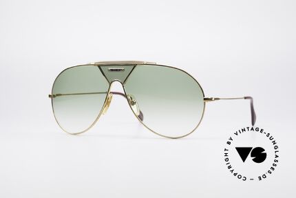 Alpina TR4 Miami Vice Sunglasses, legendary Alpina 1980's designer aviator sunglasses, Made for Men