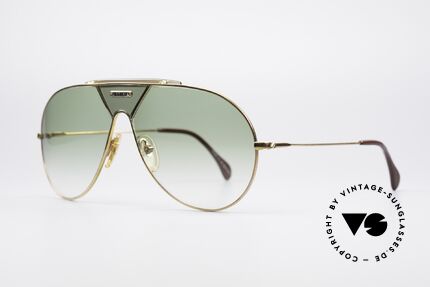 Alpina TR4 Miami Vice Sunglasses, ORIGINAL from 1986 (W. Germany) in XL size 64-14, Made for Men