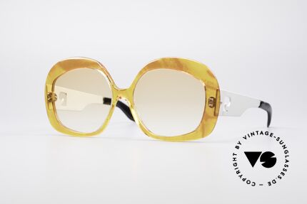 Pierre Cardin 734 XXL 70's Sunglasses, designer sunglasses of the 1970's by Pierre Cardin, Made for Women