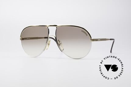 Carrera 5305 Adjustable Vario System, brilliant Carrera vintage sunglasses from the 80s/90s, Made for Men