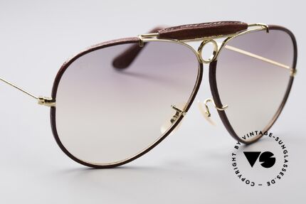 Ray Ban Shooter USA Leathers Sunglasses, unworn vintage shades (true collector's item, worldwide), Made for Men Ray Ban Shooter USA Leathers Sunglasses, unworn vintage shades (true collector's item, worldwide), Made for Men
