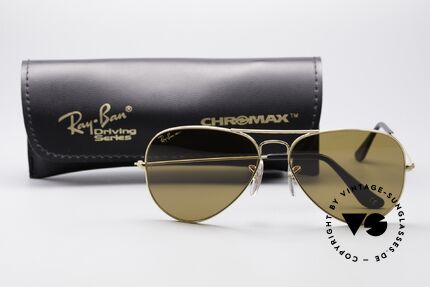 Ray Ban Large Metal Driving Chromax, Size: medium, Made for Men and Women
