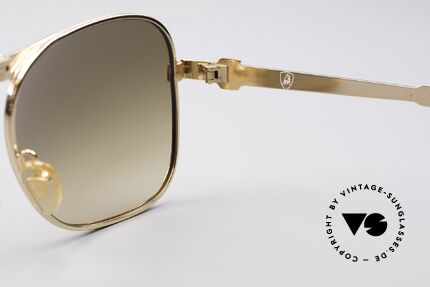 Lamborghini LT50/P 80's Folding Sunglasses, NO RETRO sunglasses, but genuine old vintage commodity!, Made for Men