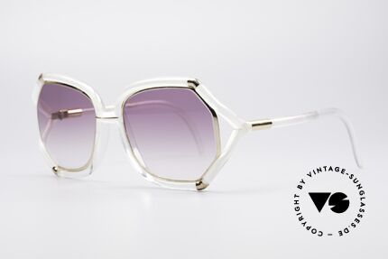 Ted Lapidus B08 70's Designer Sunglasses, worn by the movie stars of the 70s (St. Tropez style), Made for Women