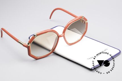 Ted Lapidus B09 70's Celebrity Sunglasses, NO RETRO fashion, but a 40 years old ORIGINAL!, Made for Women