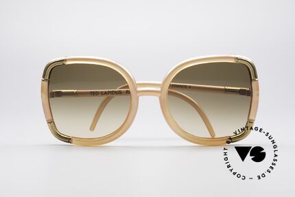 Ted Lapidus BK01 XXL 70's Sunglasses, one of a kind, unworn, a must have for fashion lovers, Made for Women