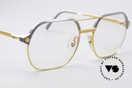 Christian Dior 2381 Gold-Plated Eyeglasses 80's, manufacturing costs 1987 = 120 DM (app. 75 USD), Made for Men