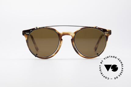 Carrera 5256 Clip Vintage Panto Frame, more 'classic' in coloring and design isn't possible!, Made for Men and Women