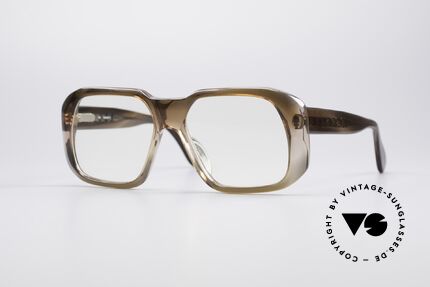 Marwitz 4025 Old School 80's Frame, VINTAGE eyeglasses of the 'Portrait'-Series by MARWITZ, Made for Men