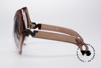 Nina Ricci NR3 Giant XXL 70's Shades, unworn, NOS (material shines like new, after 45 years!), Made for Women