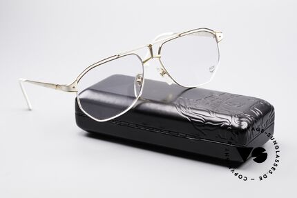 MCM München 6 Luxury Titanium Glasses, NO RETRO fashion, but an approx. 25 years old rarity, Made for Men