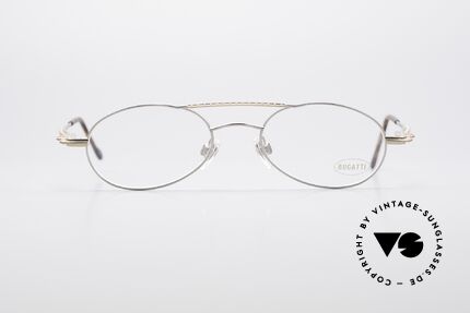 Bugatti 22939 90's Men's Eyeglasses, ergonomic frame design (1st class wearing comfort), Made for Men