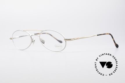 Bugatti 22939 90's Men's Eyeglasses, flexible spring hinges & lightweight Titanium parts, Made for Men