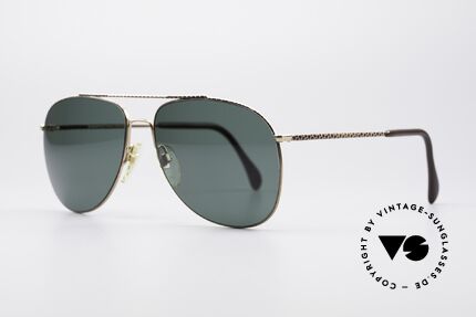 Neostyle Academic 300 80's Vintage Shades, golden frame with a kind of "giraffe pattern", Made for Men