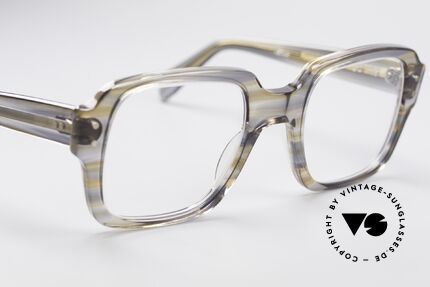 Metzler 448 70's Original Nerd Glasses, gray-brownish coloring (characteristical for the 1970's), Made for Men