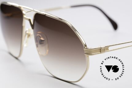 Roman Rothschild R12 Gold Plated Luxury Shades, one of a kind; unworn (incl. orig. case by Mont Blanc), Made for Men