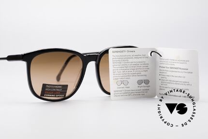 Serengeti Drivers 5343 Drivers Sunglasses, NO retro shades; a 30 years old original in SMALL size!!, Made for Men and Women
