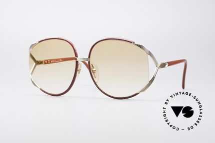 Christian Dior 2250 Rihanna Leather Sunglasses, oversized XL vintage ladies sunglasses by Christian DIOR, Made for Women