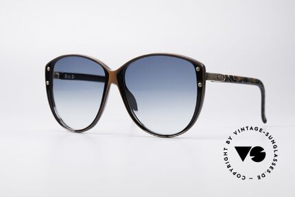 Christian Dior 2277 XL 70's Ladies Sunglasses, fashionable XXL 70's sunglasses by Christian DIOR, Made for Women